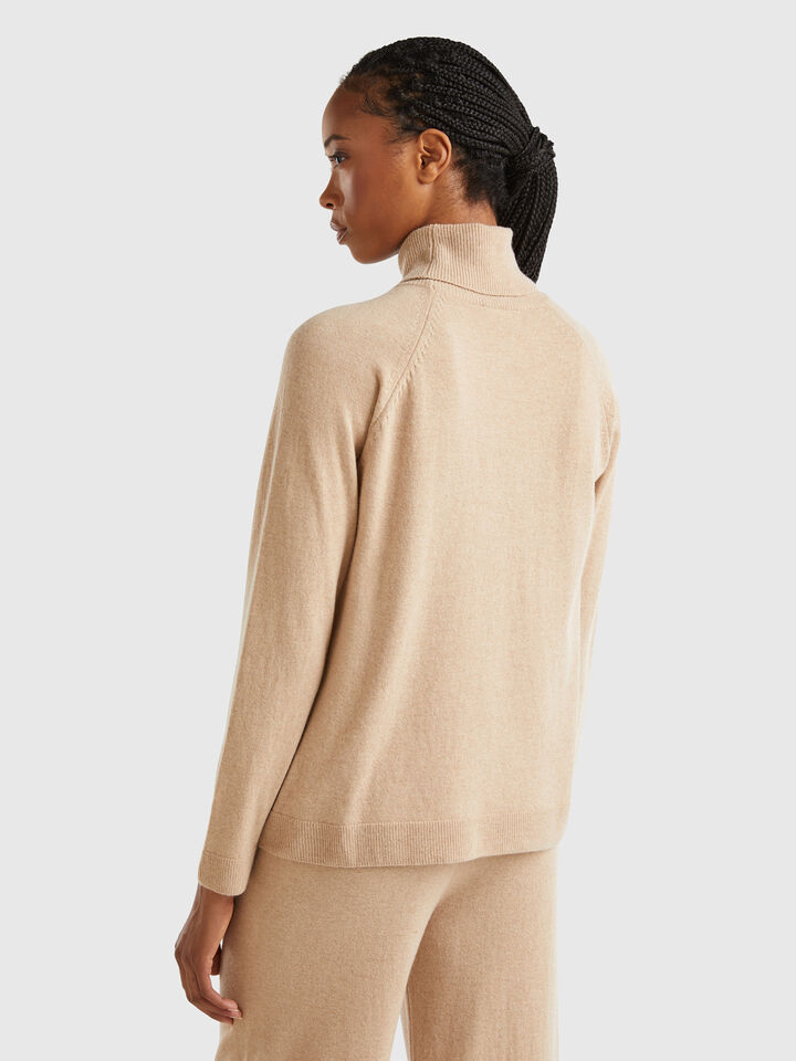 TURTLE NECK SWEATER Women image number 2